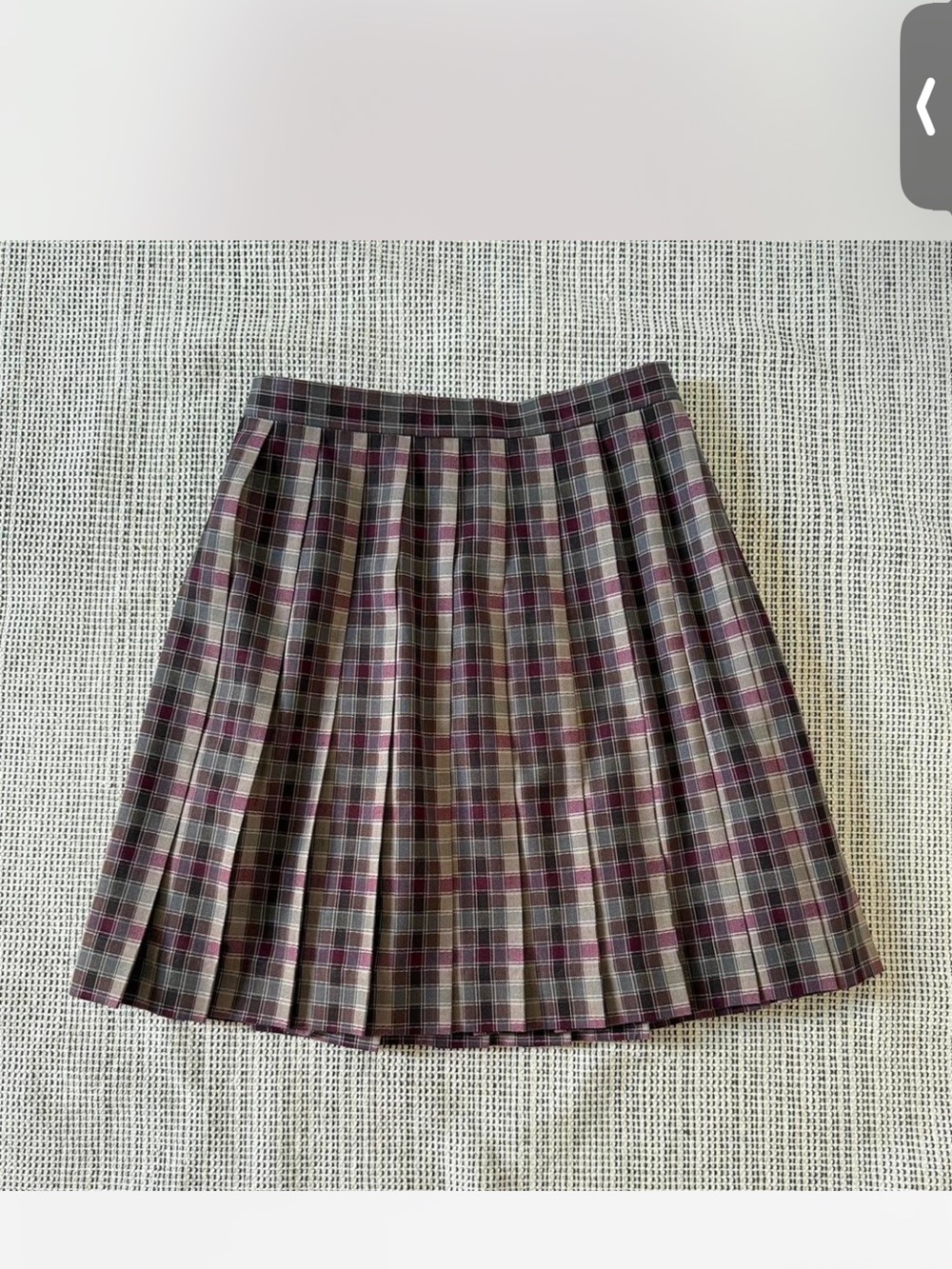 pleated skirt